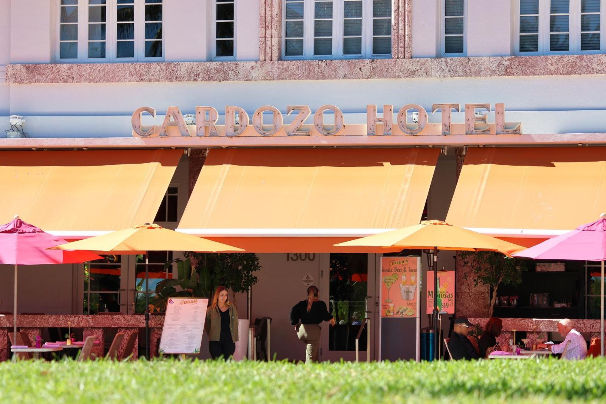 Cardozo Hotel Miami Beach Exterior foto
